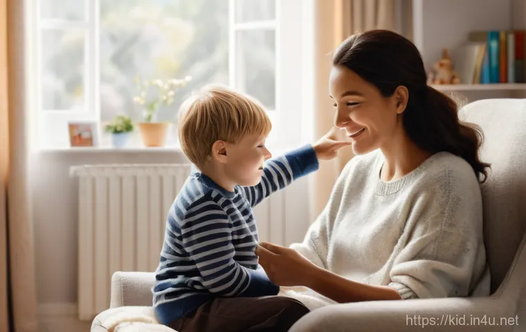 유아기 다중지능 이론 - A vibrant outdoor scene at a bustling park on a sunny day, showcasing a diverse group of four happy ...